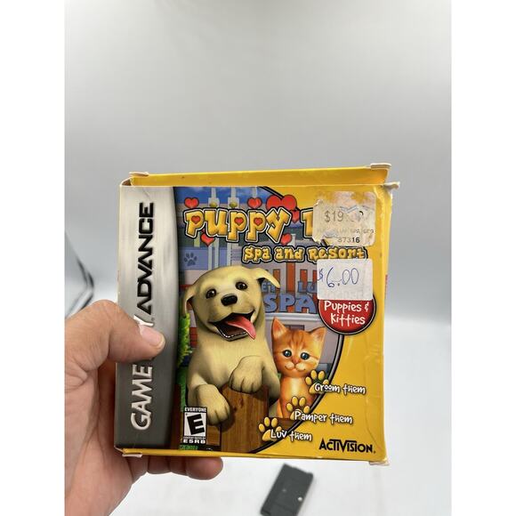 Puppy Luv Spa and Resort Nintendo Game Boy Advance CIB Authentic! - Picture 6 of 9